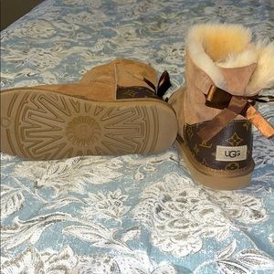 Ugg Boots W/ LV Heel